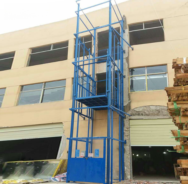 陕西建材厂室外物料提升