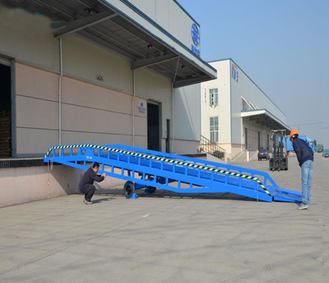 陕西移动式登车桥应用